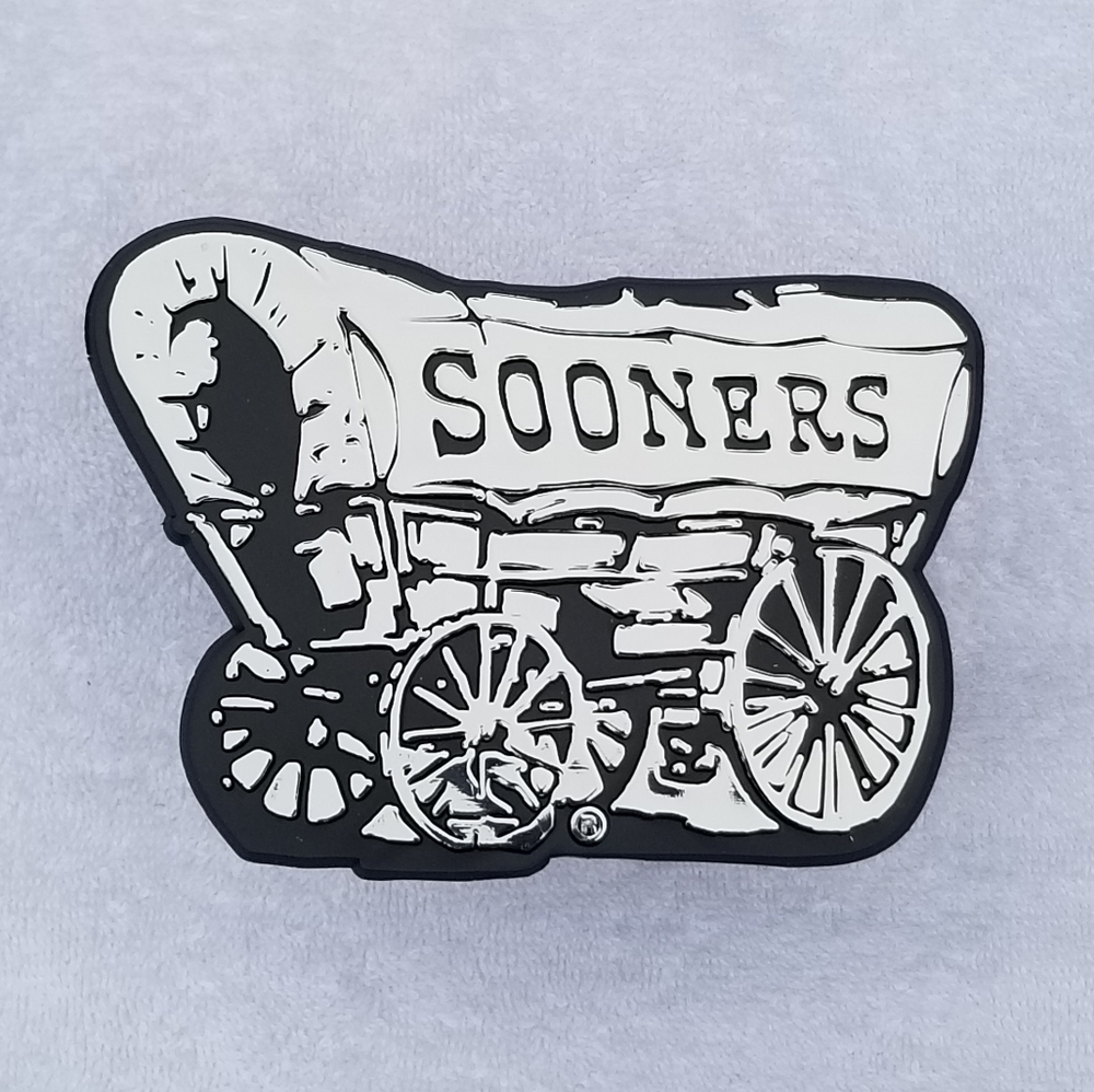 Oklahoma Sooners hitch receiver cover